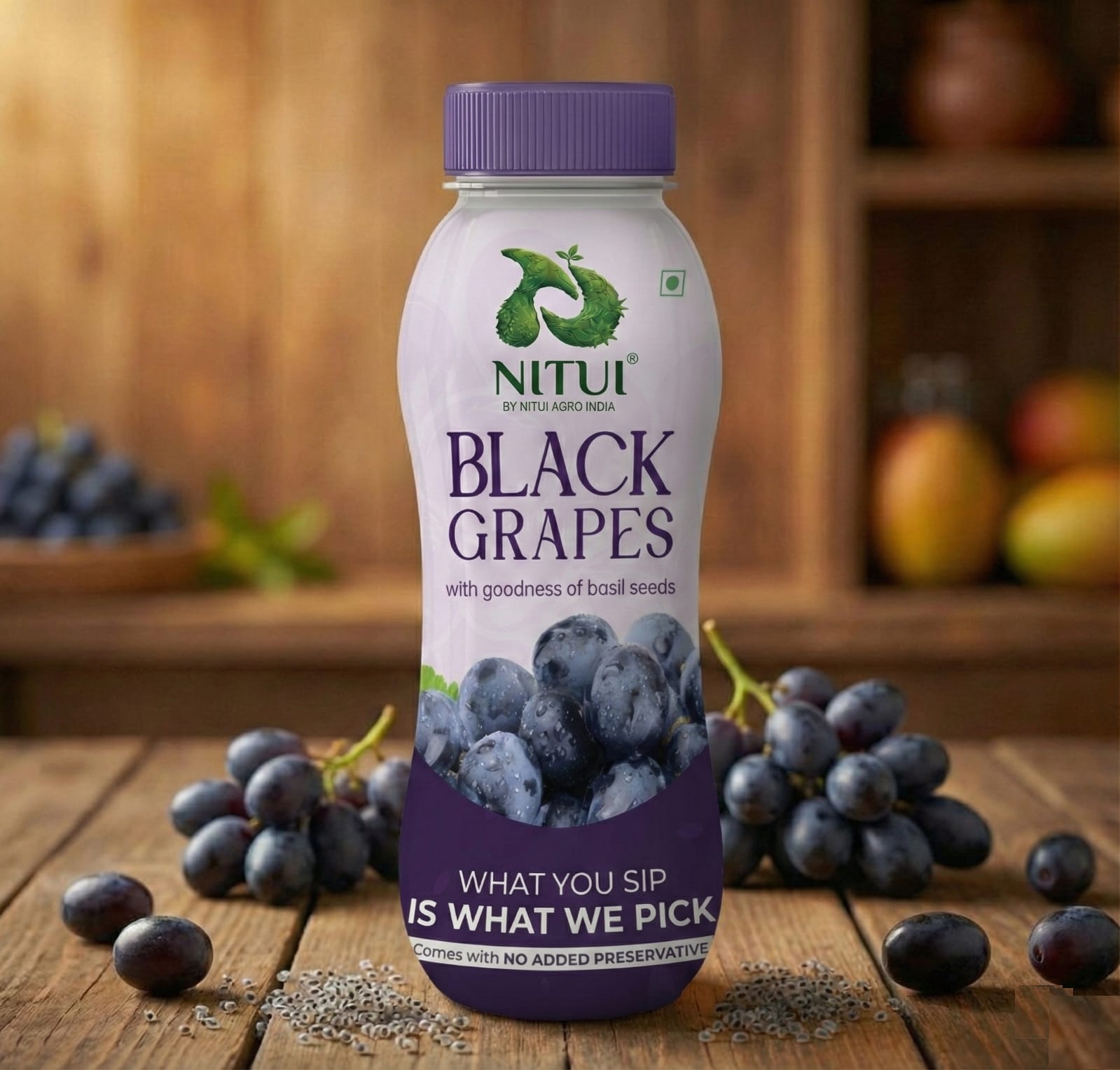 Black Grapes Juice